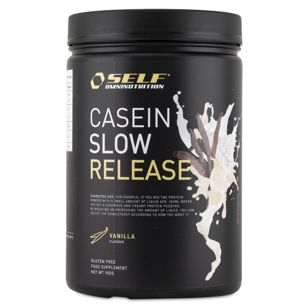 Self Omninutrition Casein Slow Release, Vanilla, 900 g