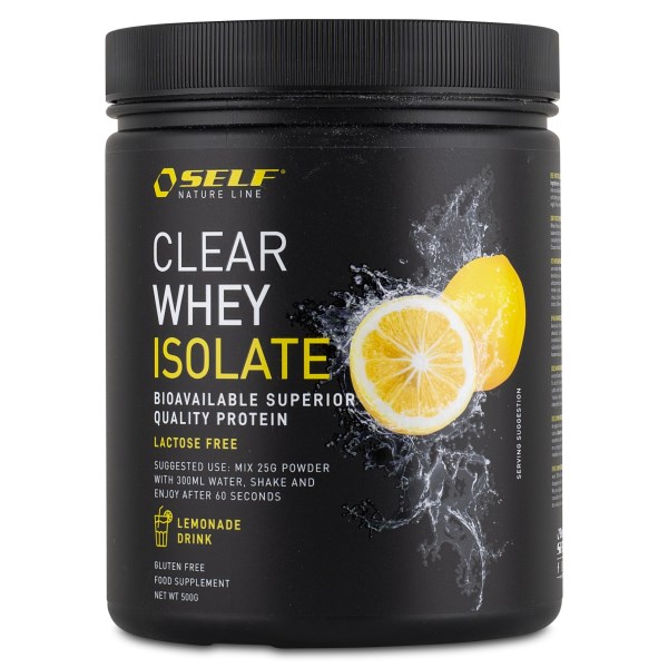 Self Omninutrition Clear Whey Isolate, Lemonade Drink, 500 g