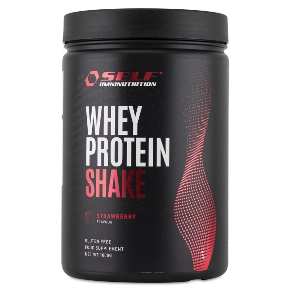 Self Omninutrition Whey Protein Shake, Strawberry, 1 kg