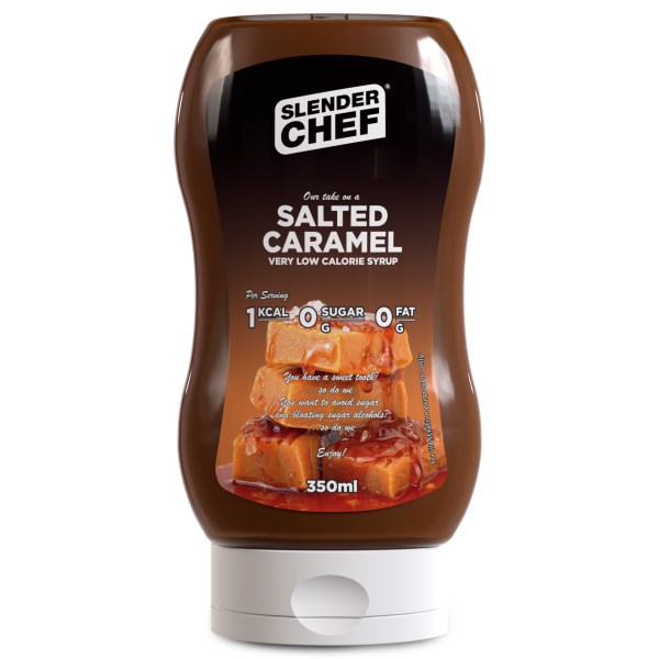 Slender Chef Syrup, 350 ml, Salted Caramel