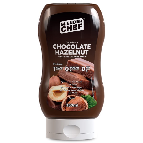 Slender Chef Syrup, 350 ml, Chocolate Hazelnut