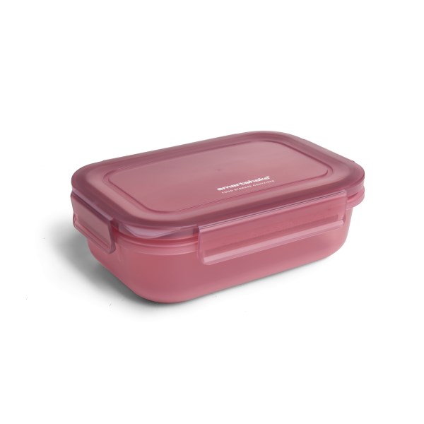 SmartShake Food Storage Container, 800 ml, Deep Rose