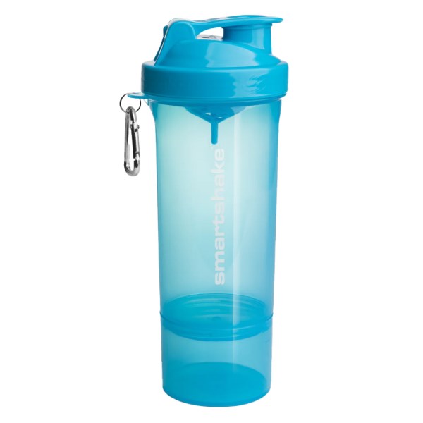 SmartShake Slim Neon Blue, 500 ml