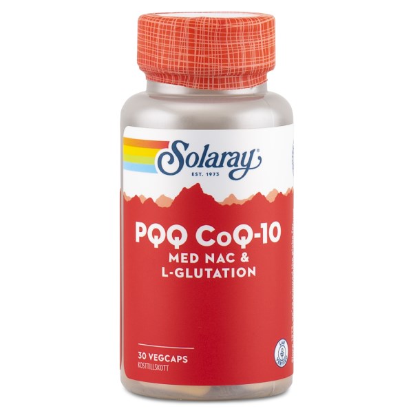 Solaray PQQ CoQ-10, 30 kaps