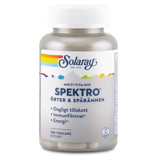 Solaray Spektro Multivitamin, 100 kaps