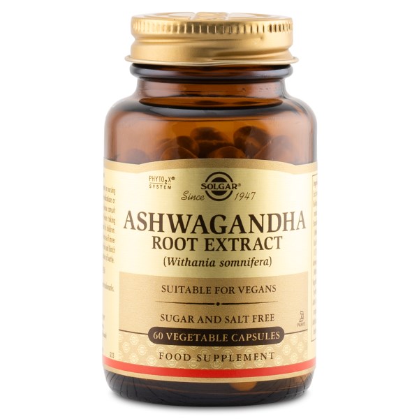 Solgar Ashwagandha Root Extract, 60 kaps