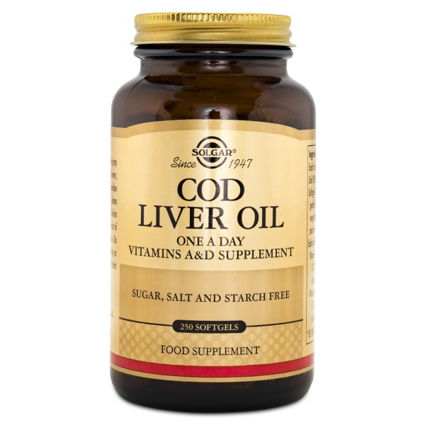 Solgar Cod Liver Oil, 250 kaps