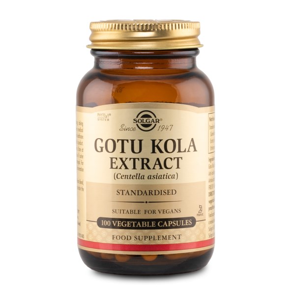 Solgar Gotu Kola, 100 kaps