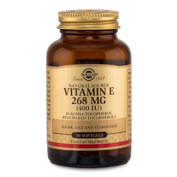 Solgar Vitamin E 268 mg, 50 kaps