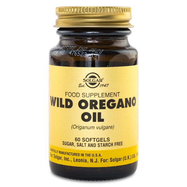 Solgar Wild Oregano Oil, 60 kaps