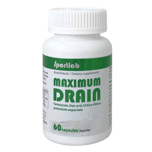 Sportlab Maximum Drain, 60 kaps