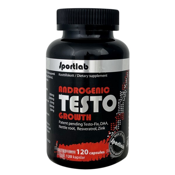 Sportlab Testogrowth, 120 kaps