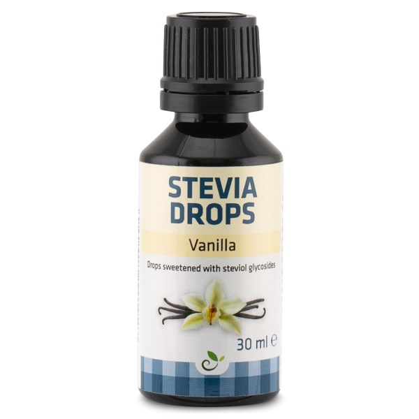 Sukrin Stevia Drops, Vanilla, 30 ml