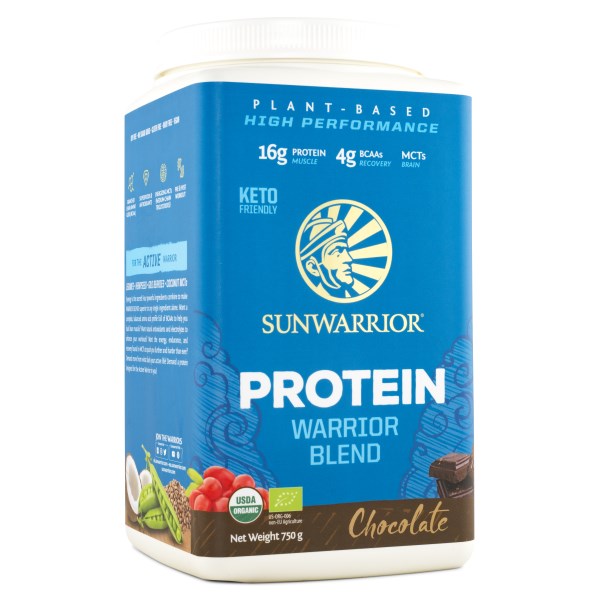 Sunwarrior Warriorblend, 750 g, Choklad