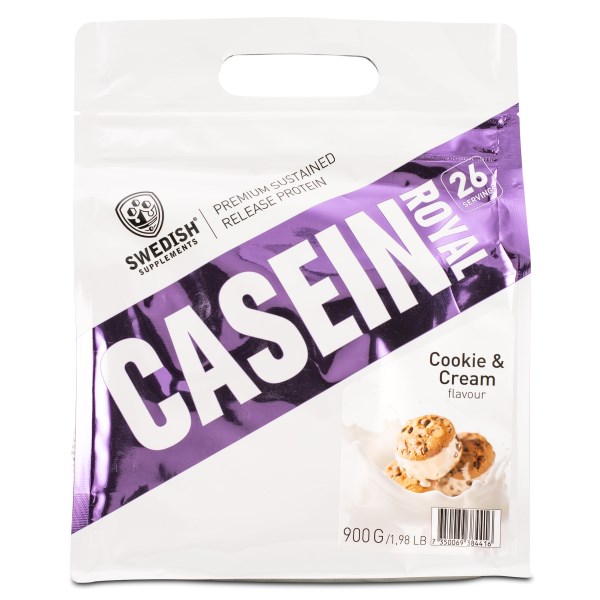 Swedish Supplements Casein, 900 g, Cookies & Cream