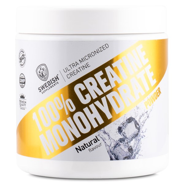 Swedish Supplements Creatine Monohydrate, Naturell, 250 g