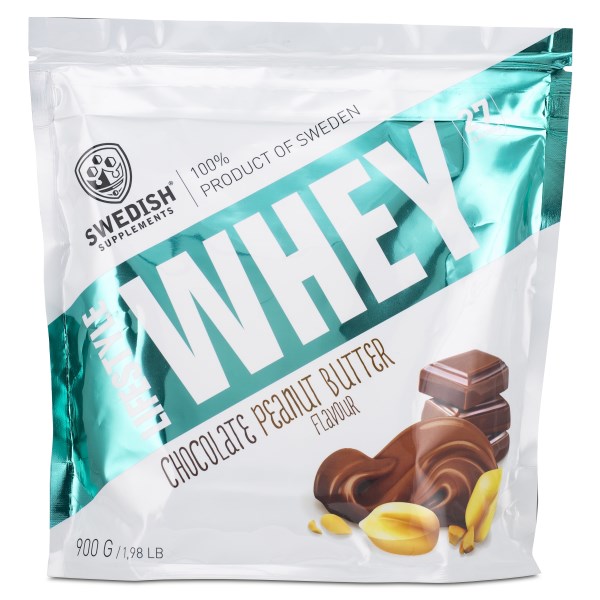 Swedish Supplements Lifestyle Whey, 900 g, Chocolate Peanut Butter