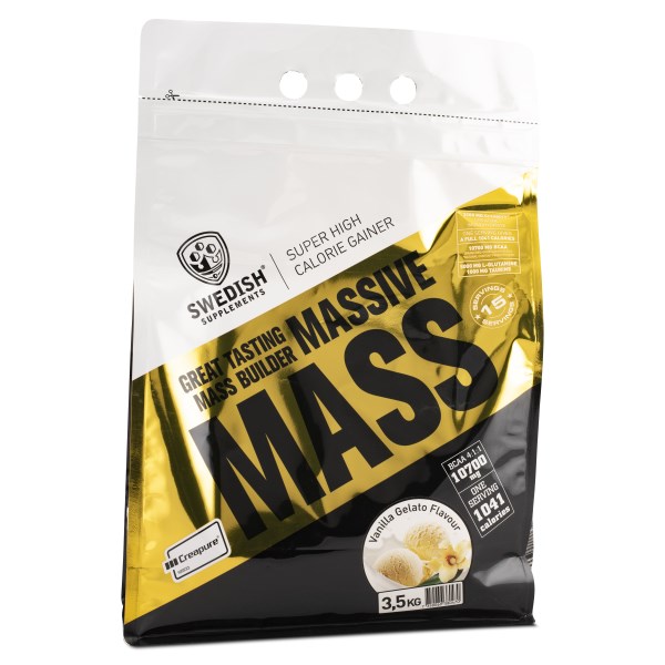 Swedish Supplements Massive Mass, 3.5 kg, Vanilla Gelato