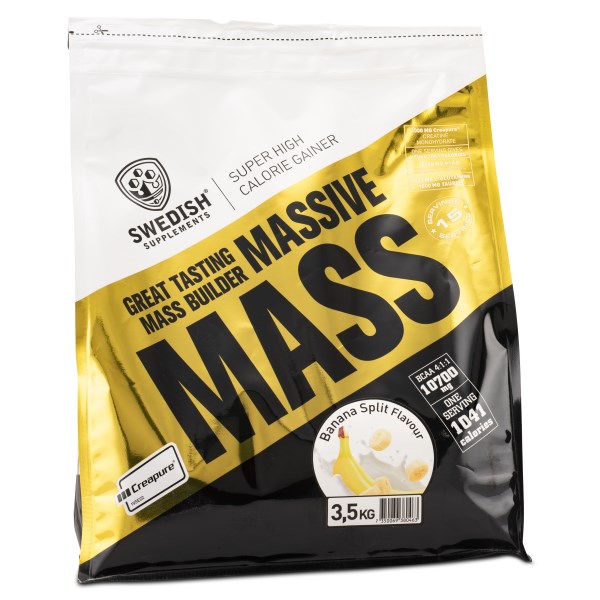 Swedish Supplements Massive Mass, 3.5 kg, Banana Split