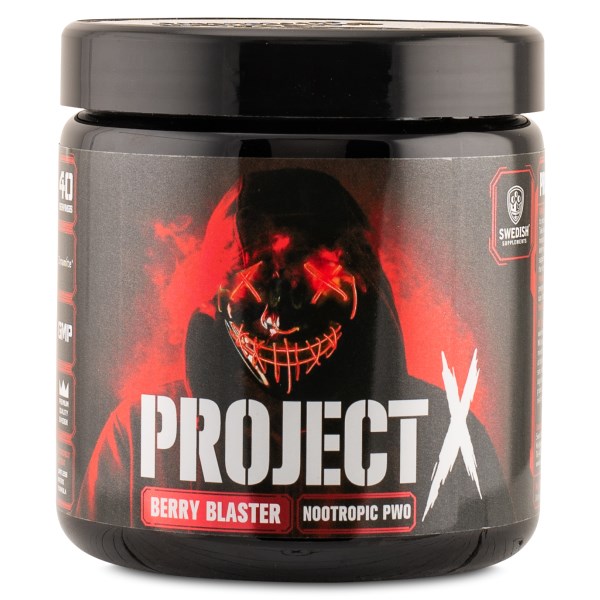 Swedish Supplements Project X, 330 g, Berry Blaster