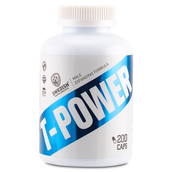 Swedish Supplements T-Power, 200 kaps