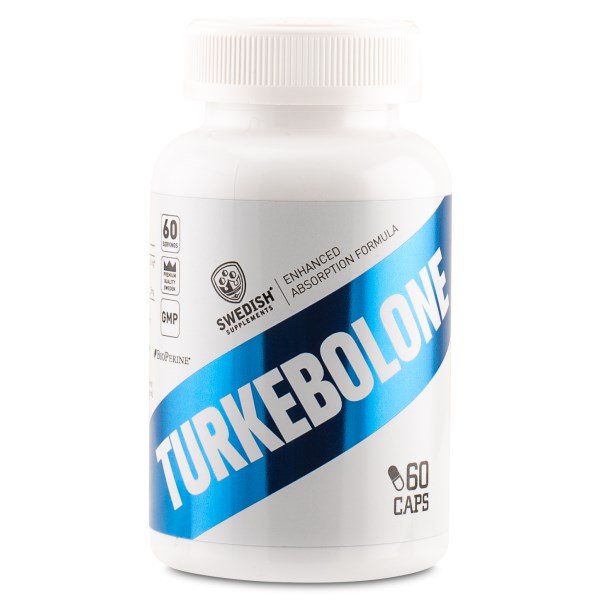 Swedish Supplements Turkebolone, 60 kaps