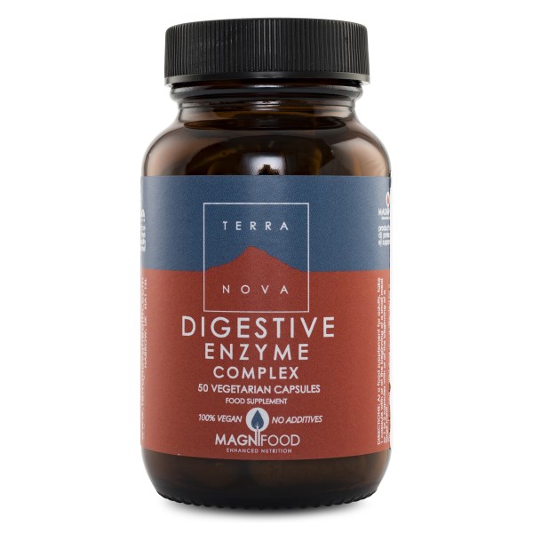 Terranova Digestive Enzyme, 50 kaps