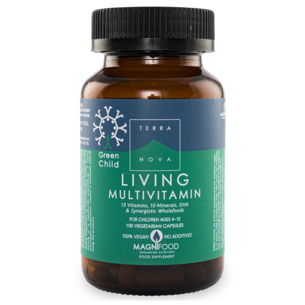 Terranova Living Multivitamin Barn, 100 kaps