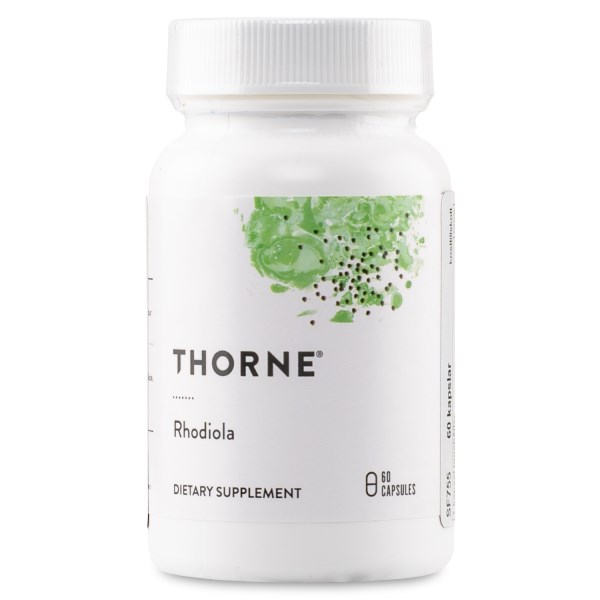 Thorne Rhodiola Rosea, 60 kaps