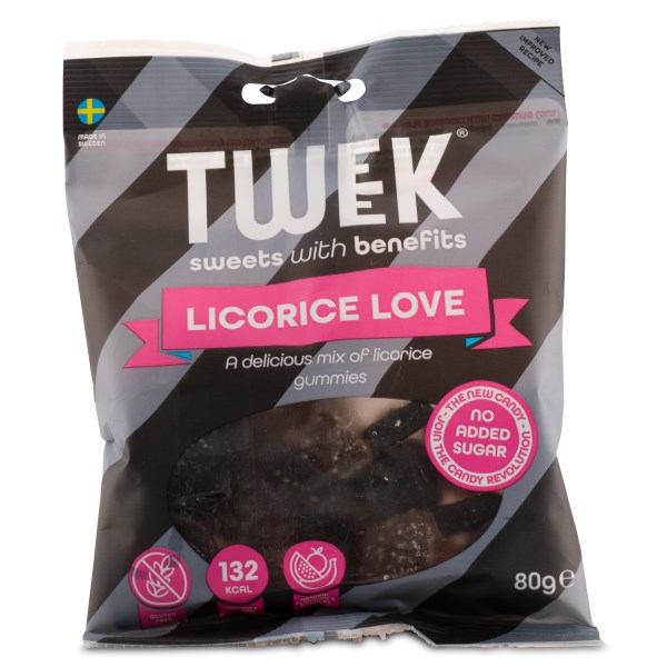 Tweek Gummies, 80 g, Licorice Love