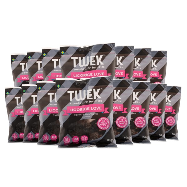 Tweek Gummies, 15-pack, Licorice Love