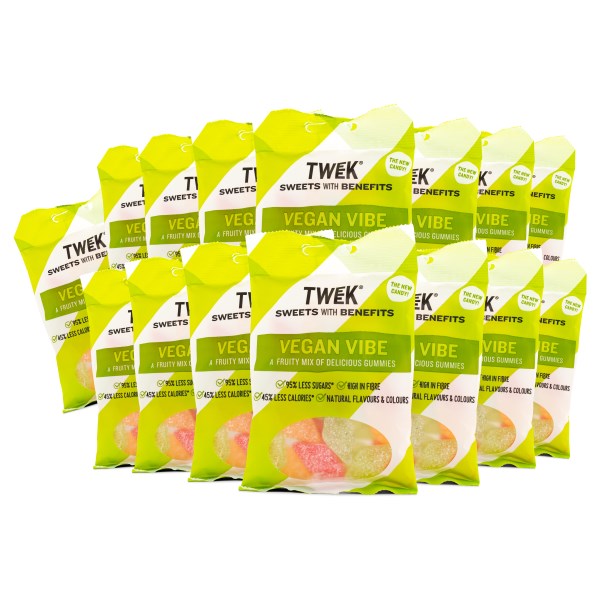 Tweek Gummies Vegan, 15-pack, Vegan Vibes