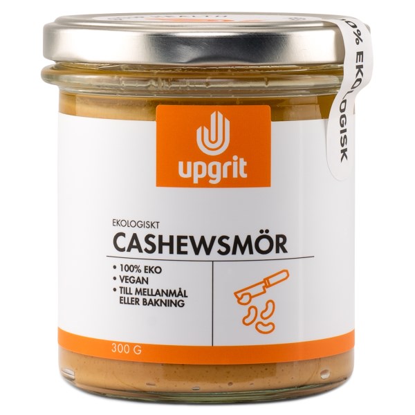 Upgrit Cashewsmör EKO , 300 g