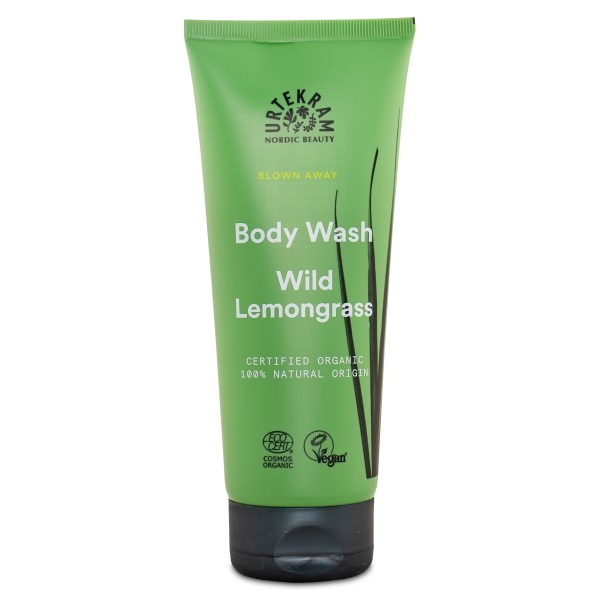 Urtekram Blown Away Wild Lemongrass Body Wash, 200 ml