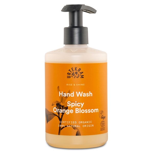 Urtekram Rise & Shine Spicy Orange Blossom Hand Wash liquid, 300 ml