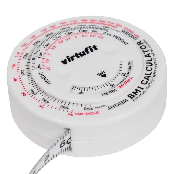 Virtufit Measuring Tape with BMI Calculator 150 cm, 1 st