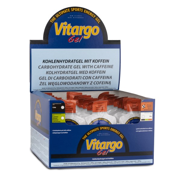 Vitargo Gel, Apelsin, 24-pack