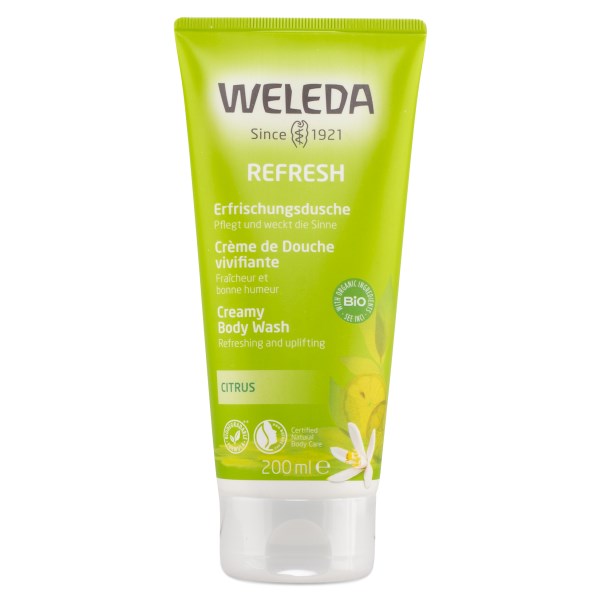 Weleda Citrus Creamy Body Wash, 200ml