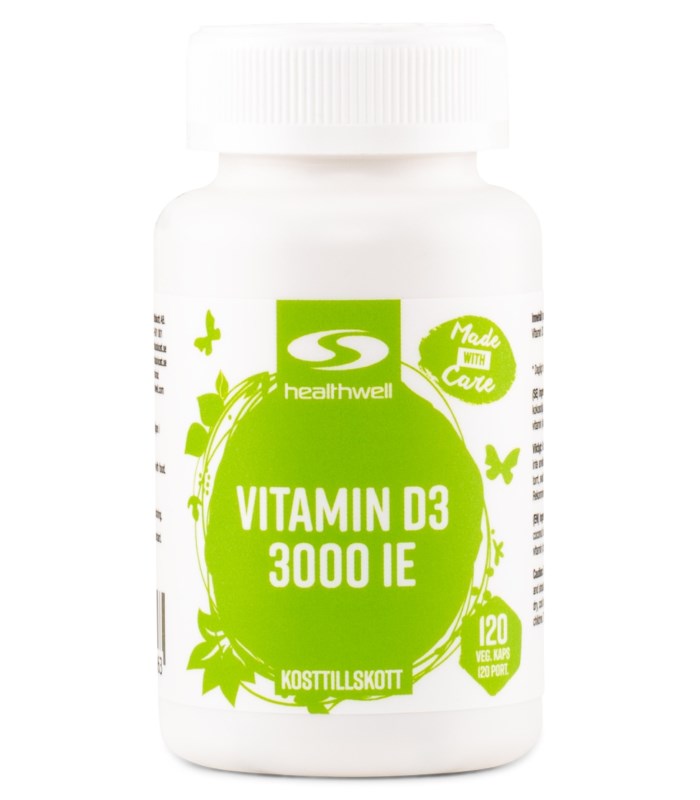 K P Vitamin D Fr N Healthwell Hos Svenskt Kosttillskott